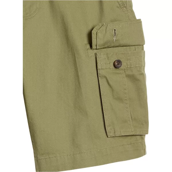 Amazon Essentials Mens ClassicFit Cargo Short Available in Big  TallLight Olive