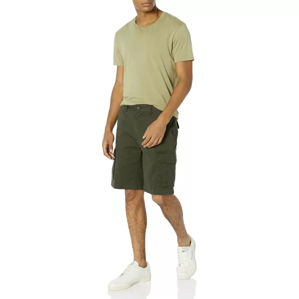 Amazon Essentials Mens ClassicFit Cargo Short Available in Big  TallOlive