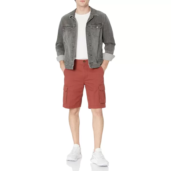 Amazon Essentials Mens ClassicFit Cargo Short Available in Big  TallRust