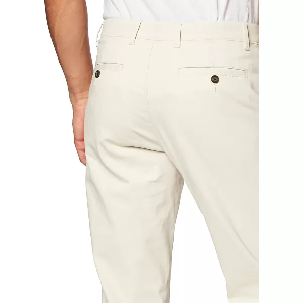 Amazon Essentials Mens ClassicFit Casual Stretch Khaki PantStone