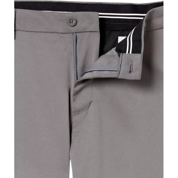 Amazon Essentials Mens ClassicFit Stretch Golf Pant Available in Big amp TallPolyester Blend Grey