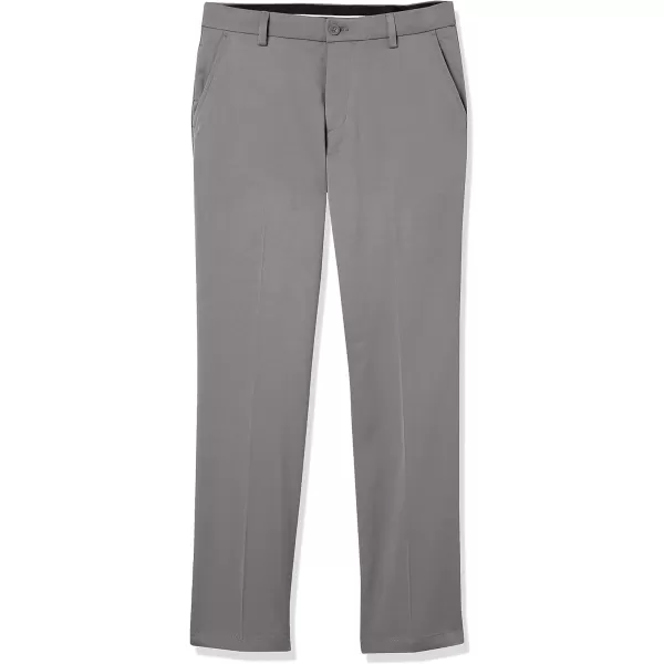 Amazon Essentials Mens ClassicFit Stretch Golf Pant Available in Big amp TallPolyester Blend Grey