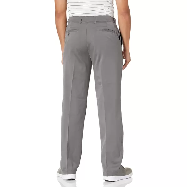 Amazon Essentials Mens ClassicFit Stretch Golf Pant Available in Big amp TallPolyester Blend Grey