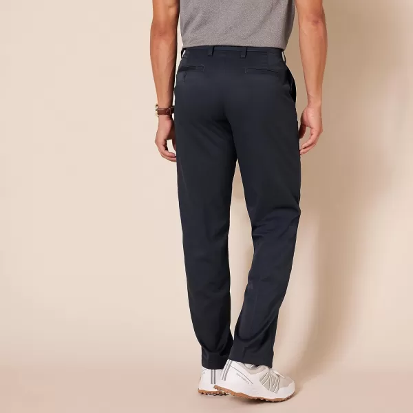 Amazon Essentials Mens ClassicFit Stretch Golf Pant Available in Big amp TallPolyester Blend Navy