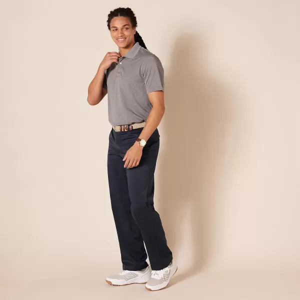 Amazon Essentials Mens ClassicFit Stretch Golf Pant Available in Big amp TallPolyester Blend Navy