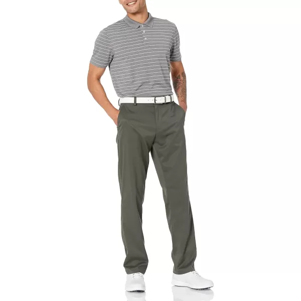 Amazon Essentials Mens ClassicFit Stretch Golf Pant Available in Big amp TallPolyester Blend Olive