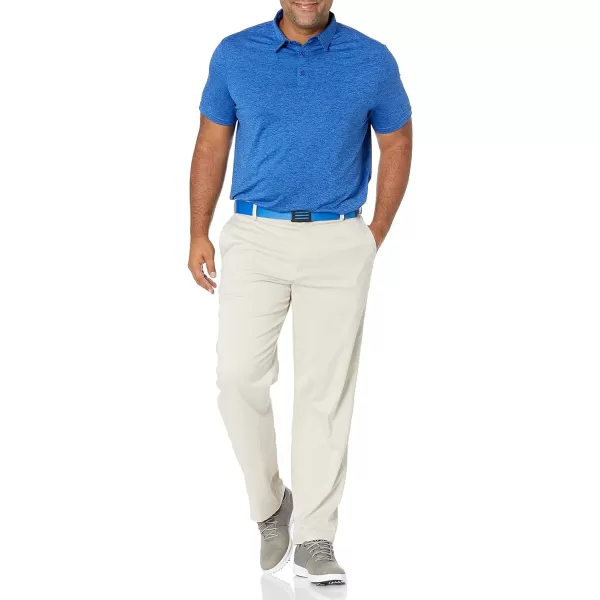 Amazon Essentials Mens ClassicFit Stretch Golf Pant Available in Big amp TallPolyester Blend Stone