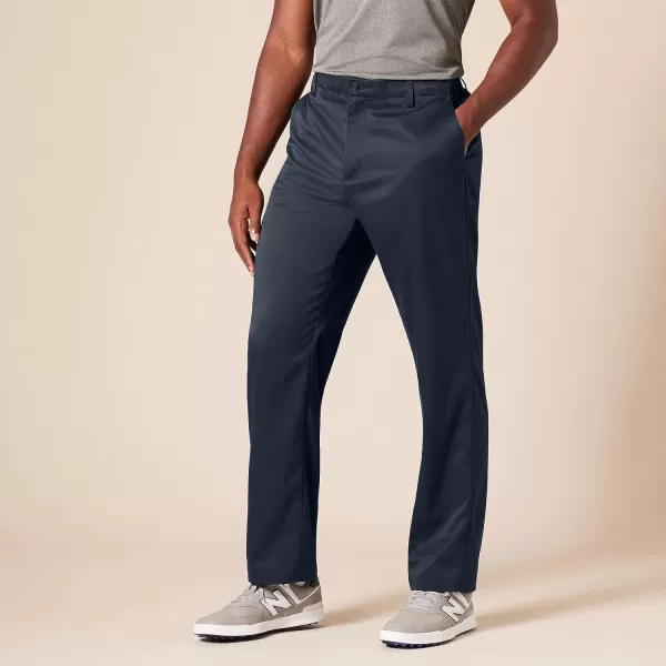 Amazon Essentials Mens ClassicFit Stretch Golf Pant Available in Big amp TallRecycled Polyester Blend Navy