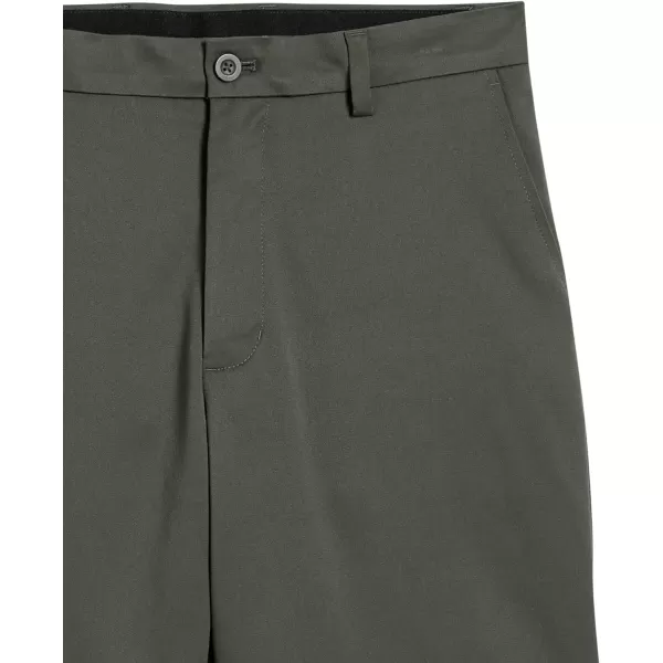 Amazon Essentials Mens ClassicFit Stretch Golf Short Available in Big amp TallPolyester Blend Olive