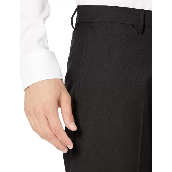 Amazon Essentials Mens ClassicFit WrinkleResistant Stretch Dress PantBlack