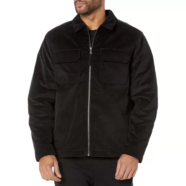 Amazon Essentials Mens Corduroy Work Jacket Available in Big amp TallBlack