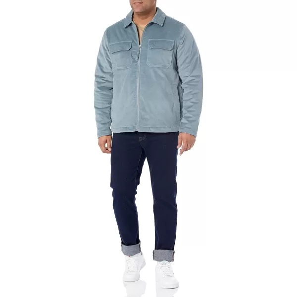 Amazon Essentials Mens Corduroy Work Jacket Available in Big amp TallGrey