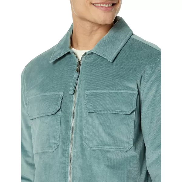 Amazon Essentials Mens Corduroy Work Jacket Available in Big amp TallGrey