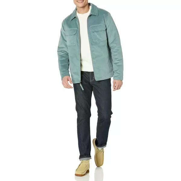 Amazon Essentials Mens Corduroy Work Jacket Available in Big amp TallGrey