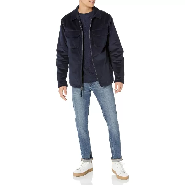 Amazon Essentials Mens Corduroy Work Jacket Available in Big amp TallNavy