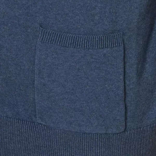 Amazon Essentials Mens Cotton Cardigan SweaterBlue Heather