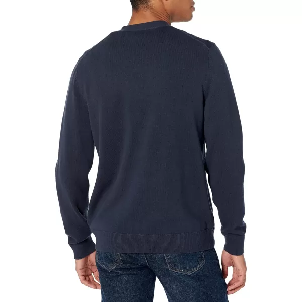 Amazon Essentials Mens Cotton Cardigan SweaterNavy