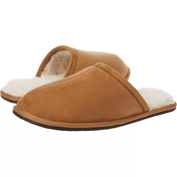 Amazon Essentials Mens Cozy Slipper Chestnut Brown Microsuede 11Amazon Essentials Mens Cozy Slipper Chestnut Brown Microsuede 11