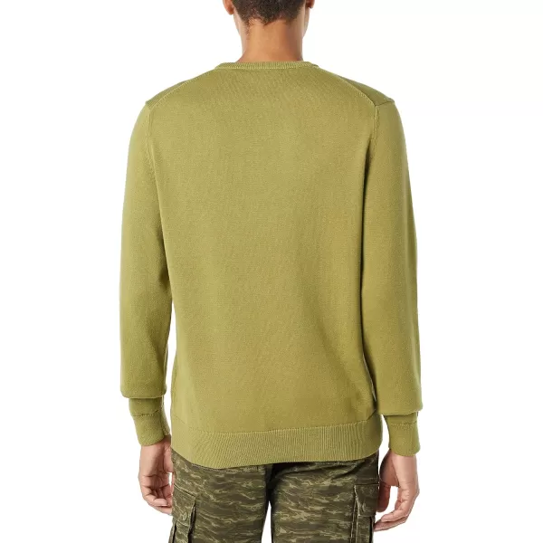 Amazon Essentials Mens Crewneck Sweater Available in Big amp TallGolden Olive