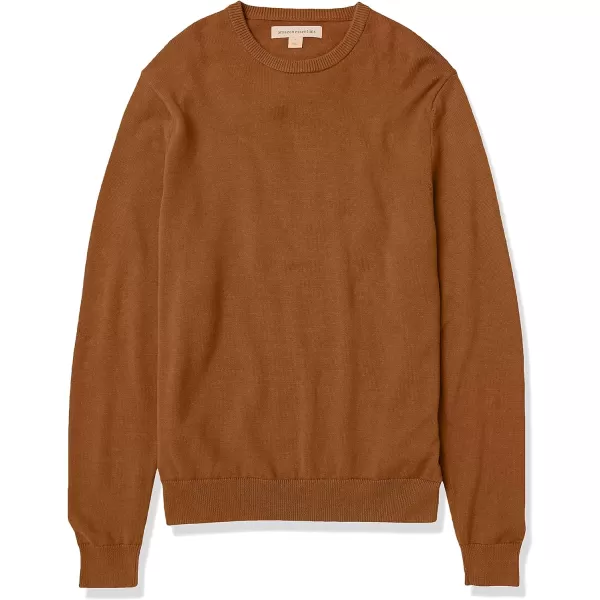 Amazon Essentials Mens Crewneck Sweater Available in Big amp TallToffee Brown