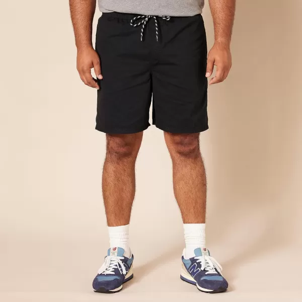 Amazon Essentials Mens Drawstring Walk Short Available in Plus SizeBlack