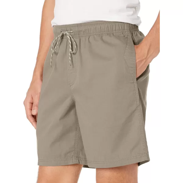 Amazon Essentials Mens Drawstring Walk Short Available in Plus SizeKhaki Brown