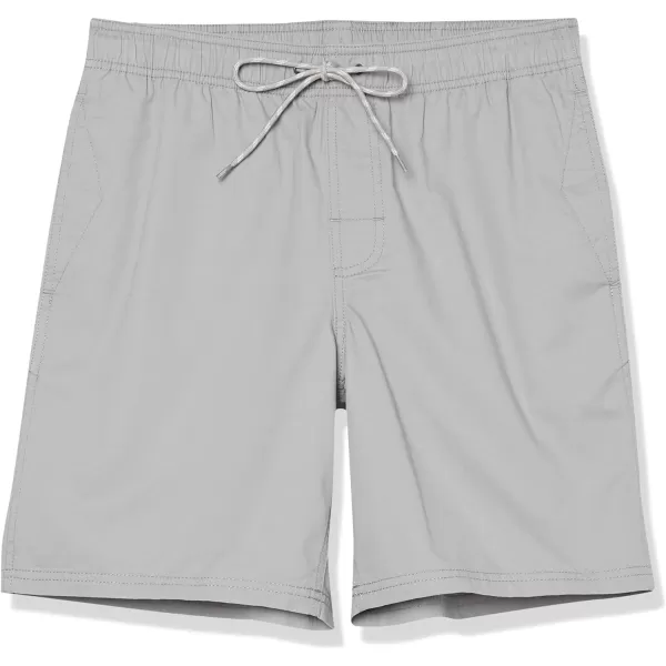 Amazon Essentials Mens Drawstring Walk Short Available in Plus SizeLight Grey