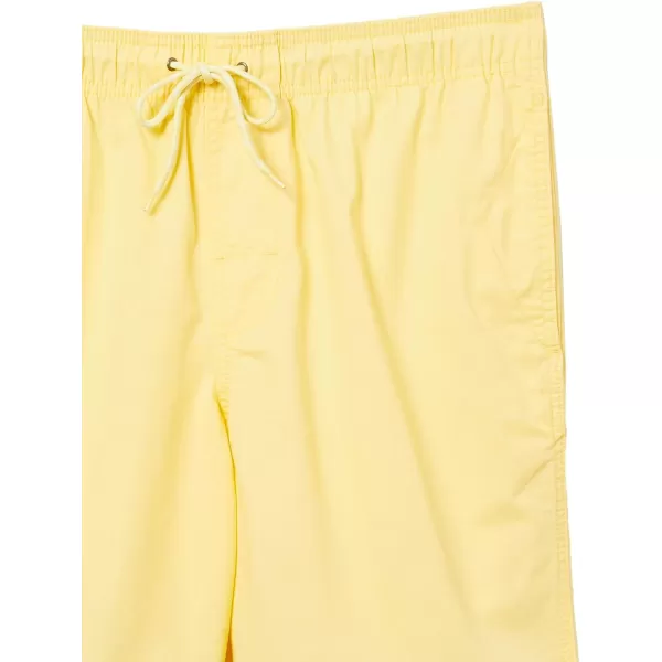 Amazon Essentials Mens Drawstring Walk Short Available in Plus SizePale Yellow