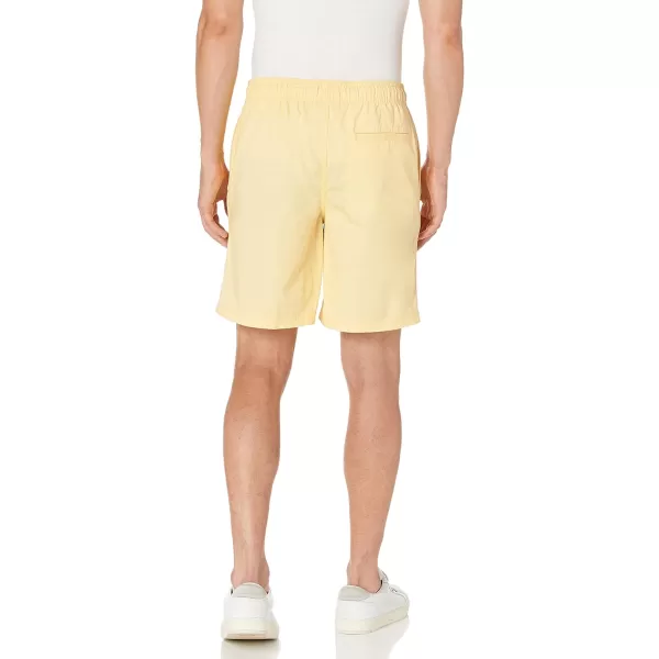 Amazon Essentials Mens Drawstring Walk Short Available in Plus SizePale Yellow