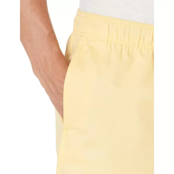 Amazon Essentials Mens Drawstring Walk Short Available in Plus SizePale Yellow