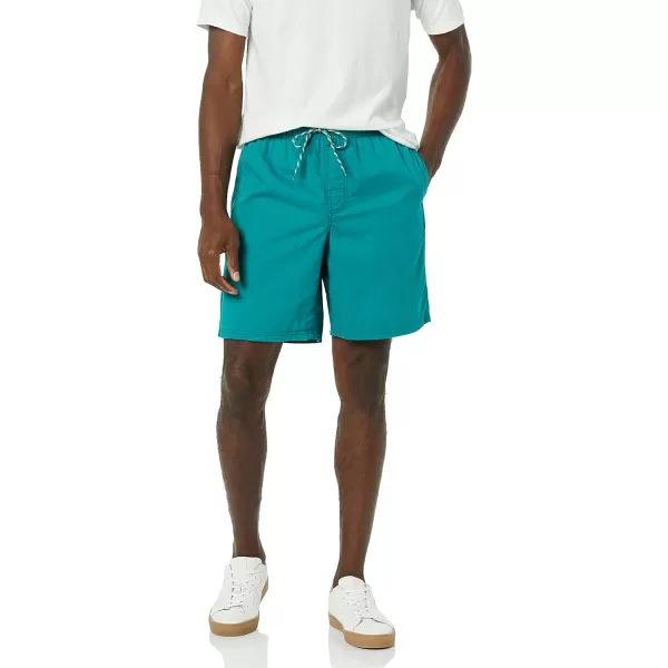 Amazon Essentials Mens Drawstring Walk Short Available in Plus SizeTeal Blue