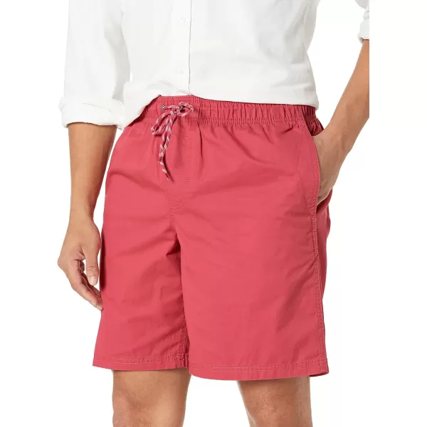 Amazon Essentials Mens Drawstring Walk Short Available in Plus SizeWashed Red