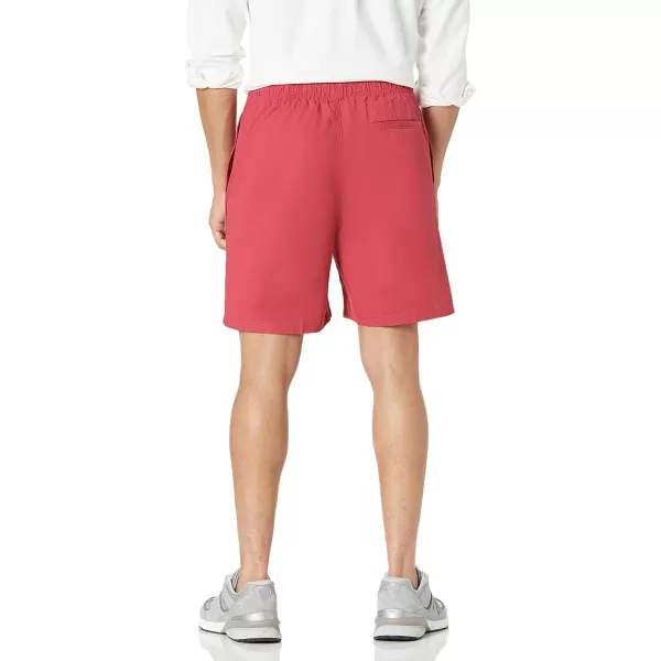 Amazon Essentials Mens Drawstring Walk Short Available in Plus SizeWashed Red