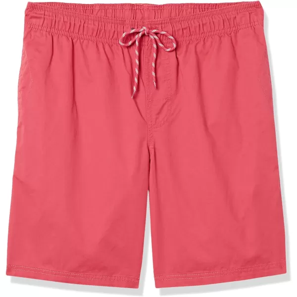 Amazon Essentials Mens Drawstring Walk Short Available in Plus SizeWashed Red