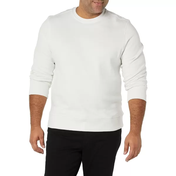 Amazon Essentials Mens Fleece Crewneck Sweatshirt Available in Big amp TallLight Grey