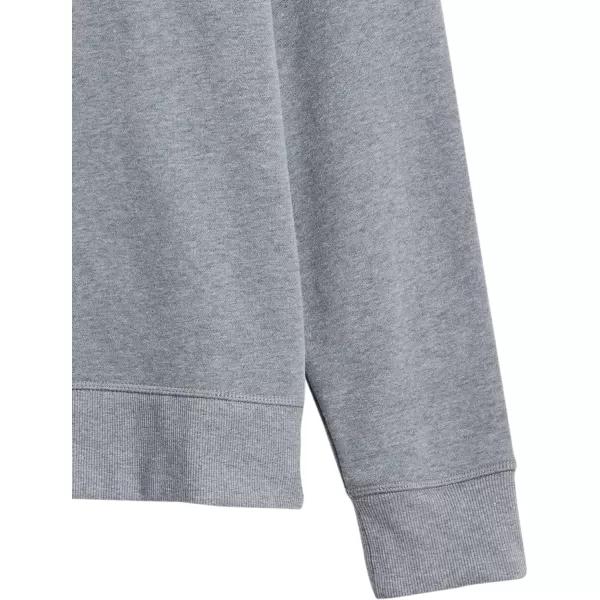 Amazon Essentials Mens Fleece Crewneck Sweatshirt Available in Big amp TallLight Grey Heather