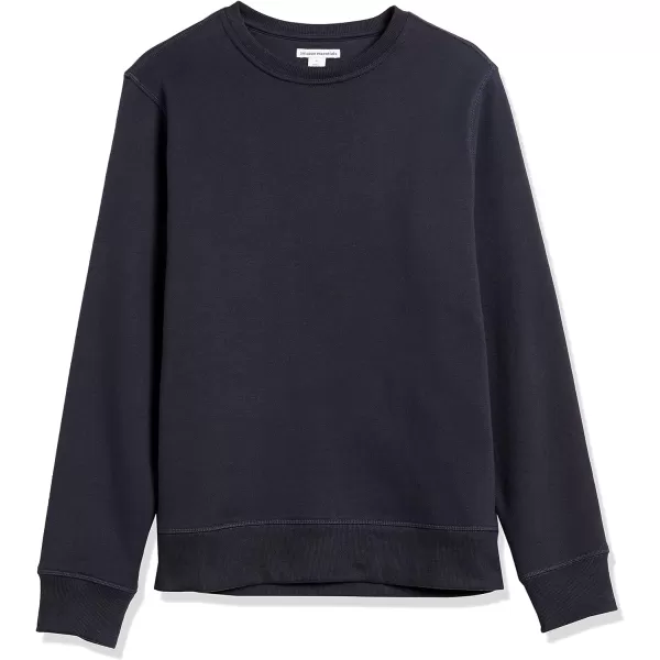 Amazon Essentials Mens Fleece Crewneck Sweatshirt Available in Big amp TallNavy