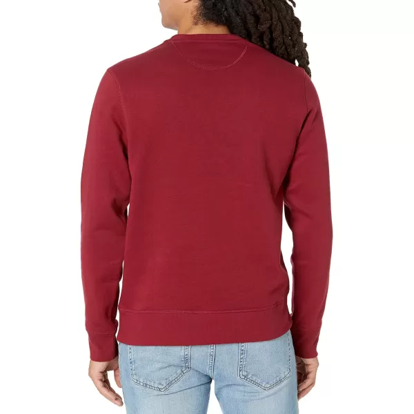 Amazon Essentials Mens Fleece Crewneck Sweatshirt Available in Big amp TallRed