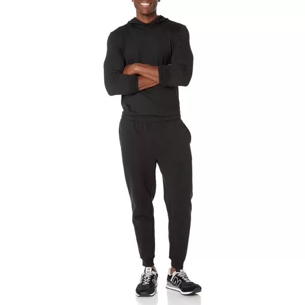 Amazon Essentials Mens Fleece Jogger PantBlack