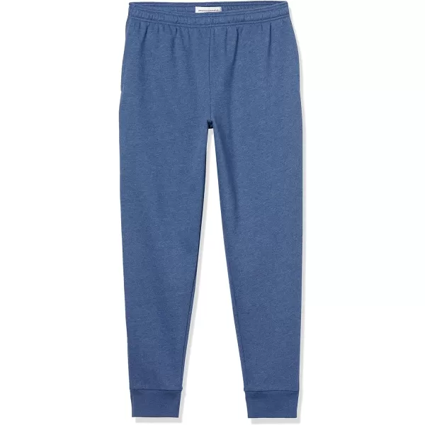 Amazon Essentials Mens Fleece Jogger PantBlue Heather