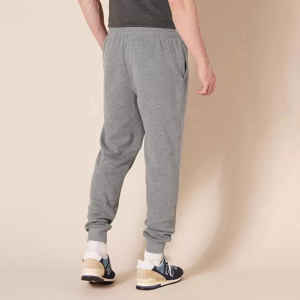 Amazon Essentials Mens Fleece Jogger PantLight Grey Heather