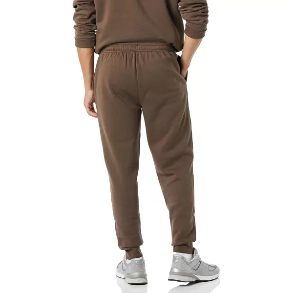 Amazon Essentials Mens Fleece Jogger PantMedium Brown