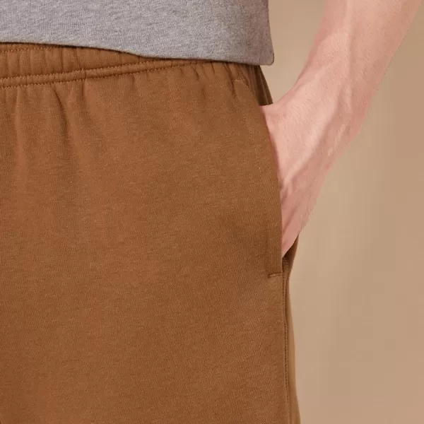 Amazon Essentials Mens Fleece Jogger PantToffee Brown