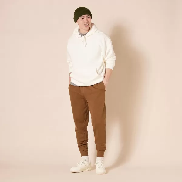 Amazon Essentials Mens Fleece Jogger PantToffee Brown