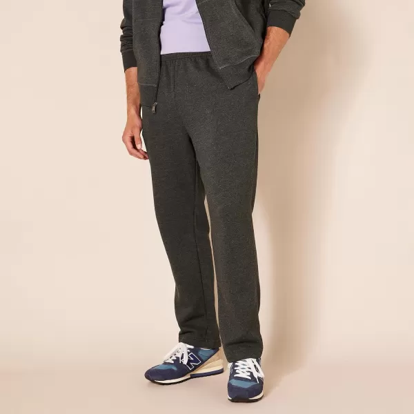 Amazon Essentials Mens Fleece Sweatpant Available in Big amp TallCharcoal Heather