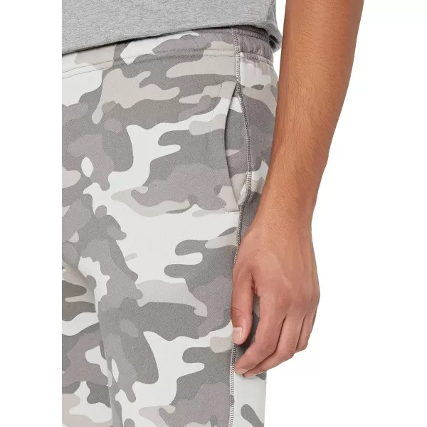 Amazon Essentials Mens Fleece Sweatpant Available in Big amp TallGrey Camo