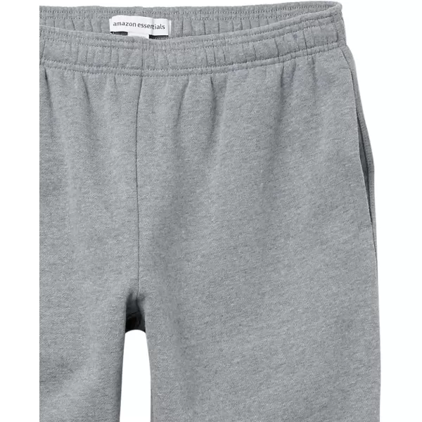 Amazon Essentials Mens Fleece Sweatpant Available in Big amp TallLight Grey Heather