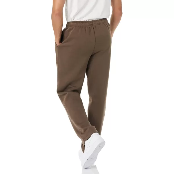 Amazon Essentials Mens Fleece Sweatpant Available in Big amp TallMedium Brown