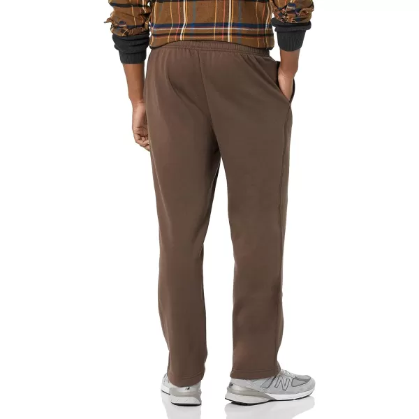 Amazon Essentials Mens Fleece Sweatpant Available in Big amp TallMedium Brown