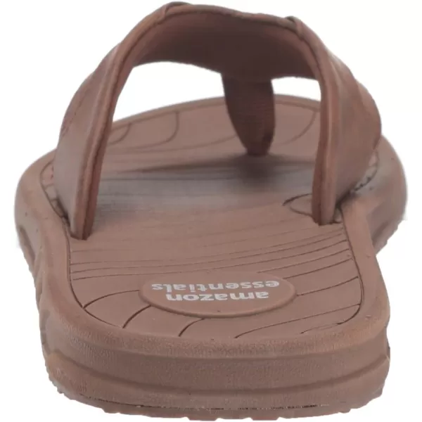 Amazon Essentials Mens Flip Flop SandalBrown